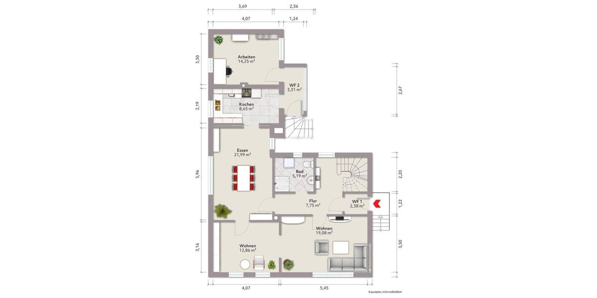 Einfamilienhaus Dieburg - 6 Zimmer, 168 m&sup2;, 590.000&euro; | Angebot:24636122