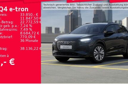 Audi Q4 e-tron 27.465 km 31.850 &euro; Frankfurt am Main 60326