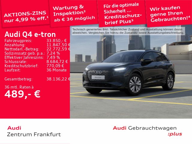 Audi Q4 e-tron 27.465 km 33.850 &euro; Frankfurt am Main 60326