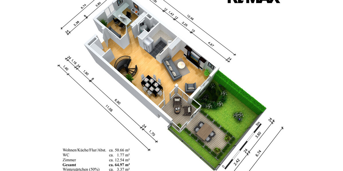 Süße Maisonette, eigener Eingang, mit Gärtchen und 2 Stellplätzen - Maisonettenwohnung Eppstein / Bremthal Bremthal | Angebot:27005977