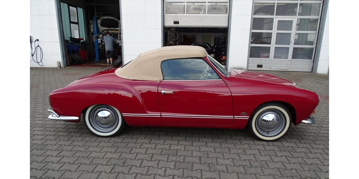 VW Karmann Ghia Cabrio vollständig restauriert 1.200 km 56.990 &euro; Rodgau 63110