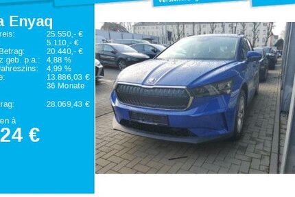 Skoda Enyaq 22.554 km 23.850 &euro; Frankfurt 60326