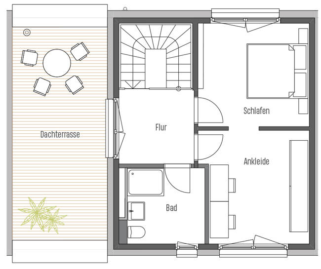 Reihenmittelhaus Frankfurt am Main Kalbach-Riedberg - 7 Zimmer, 150 m&sup2;, 1.534.800&euro; | Angebot:26556889