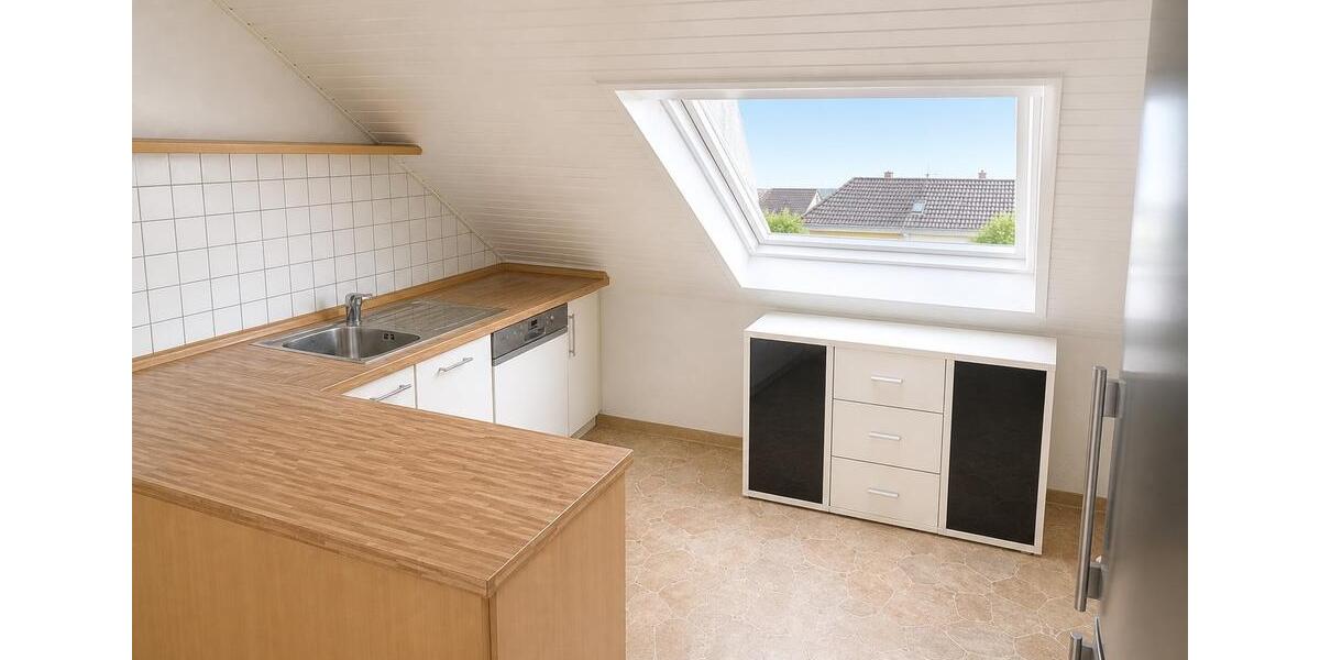 Dachgeschoßwohnung Bischofsheim - 4 Zimmer, 78 m&sup2;, 1.150&euro; | Angebot:26412896