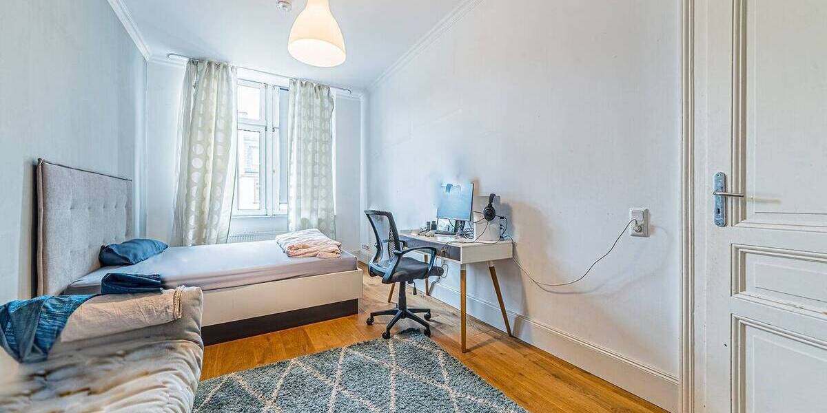 Schöne 3-Zimmer-Altbau-Wohnung mit Balkon in sehr guter Nordendlage 3 zimmer