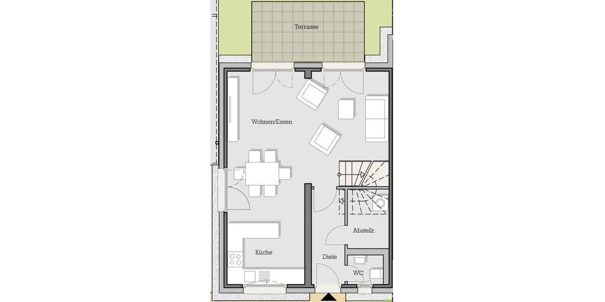 Reihenendhaus Hanau-Steinheim Steinheim - 6 Zimmer, 135 m&sup2;, 674.500&euro; | Angebot:25704302