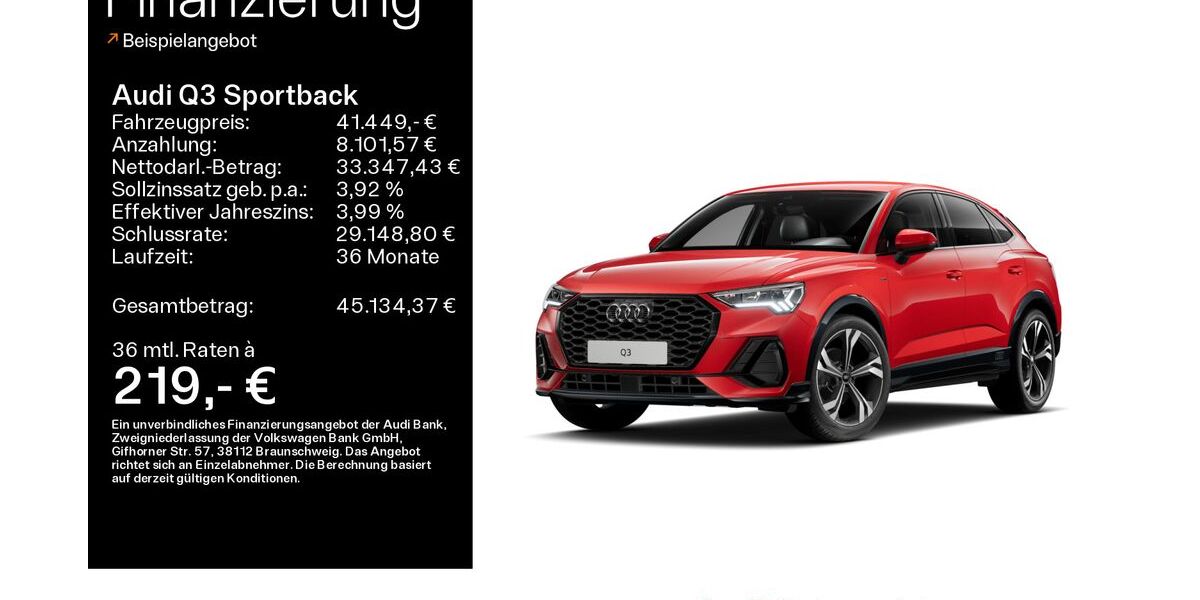 Audi Q3 3.100 km 40.999 &euro; Mühlheim 63165