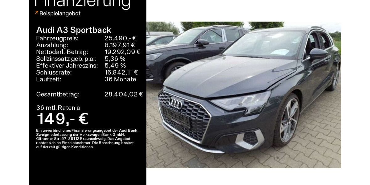 Audi A3 36.892 km 24.890 &euro; Bad Nauheim 61231