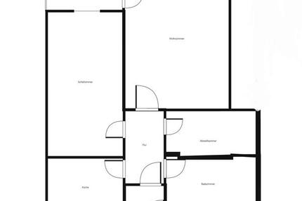 Miet mich - individuelle 2-Zimmer-Wohnung mit Balkon zimmer