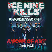 Ice Nine Kills 06.12.2025 myticket Jahrhunderthalle Frankfurt