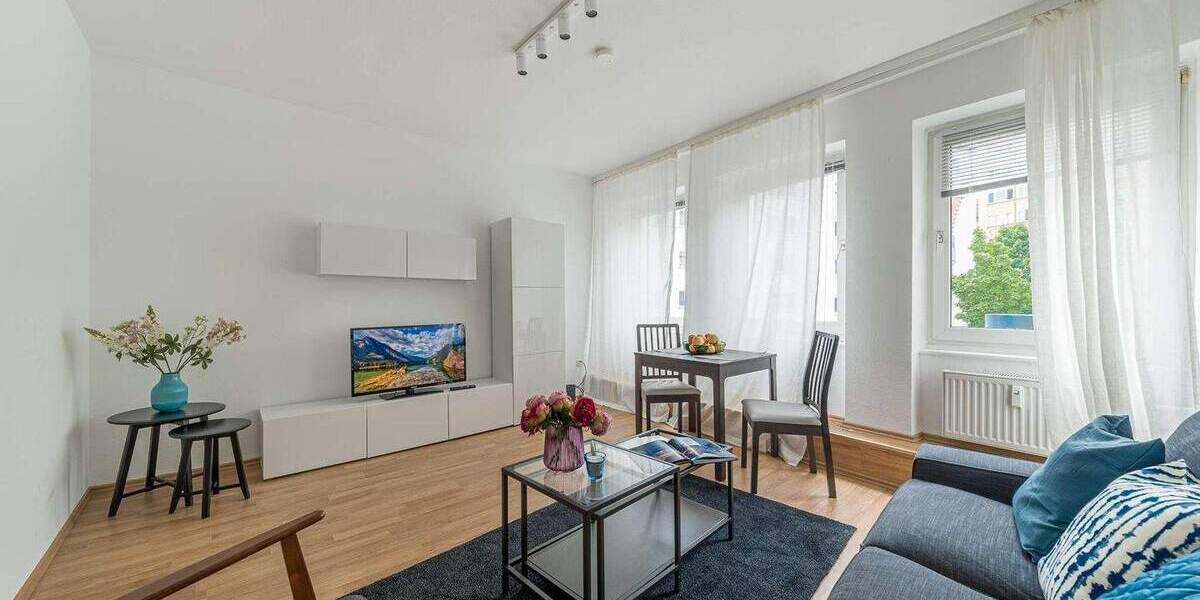 Etagenwohnung Frankfurt am Main Nordend-Ost - 2 Zimmer, 50 m&sup2;, 1.695&euro; | Angebot:25661918