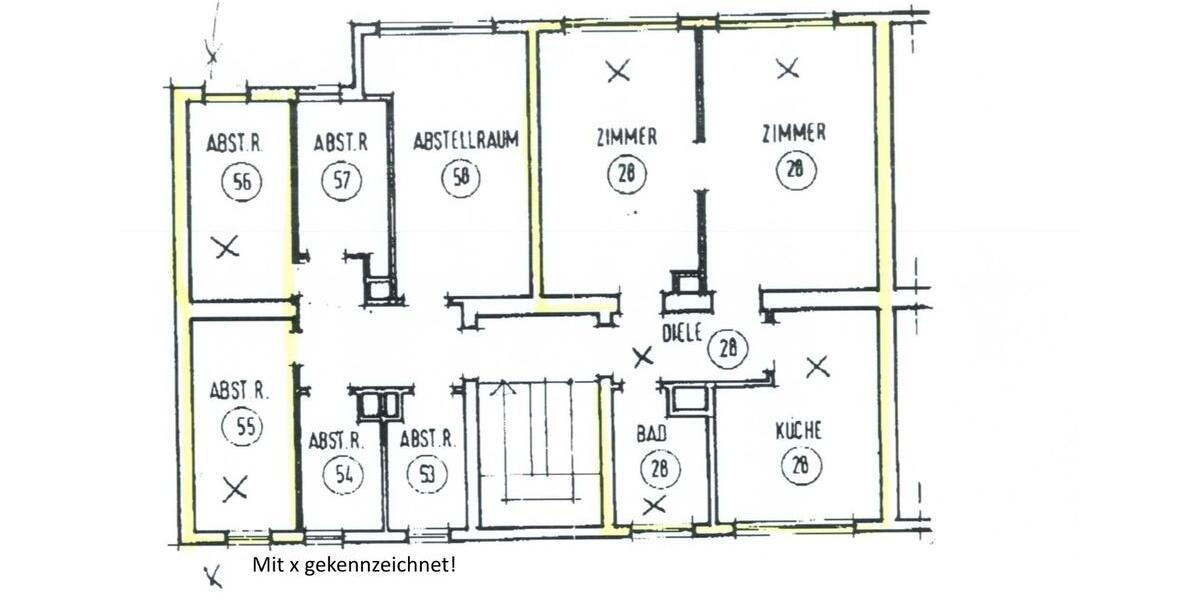 Dachgeschoßwohnung Frankfurt am Main Nord-Ost - 2 Zimmer, 49 m&sup2;, 250.000&euro; | Angebot:25713627