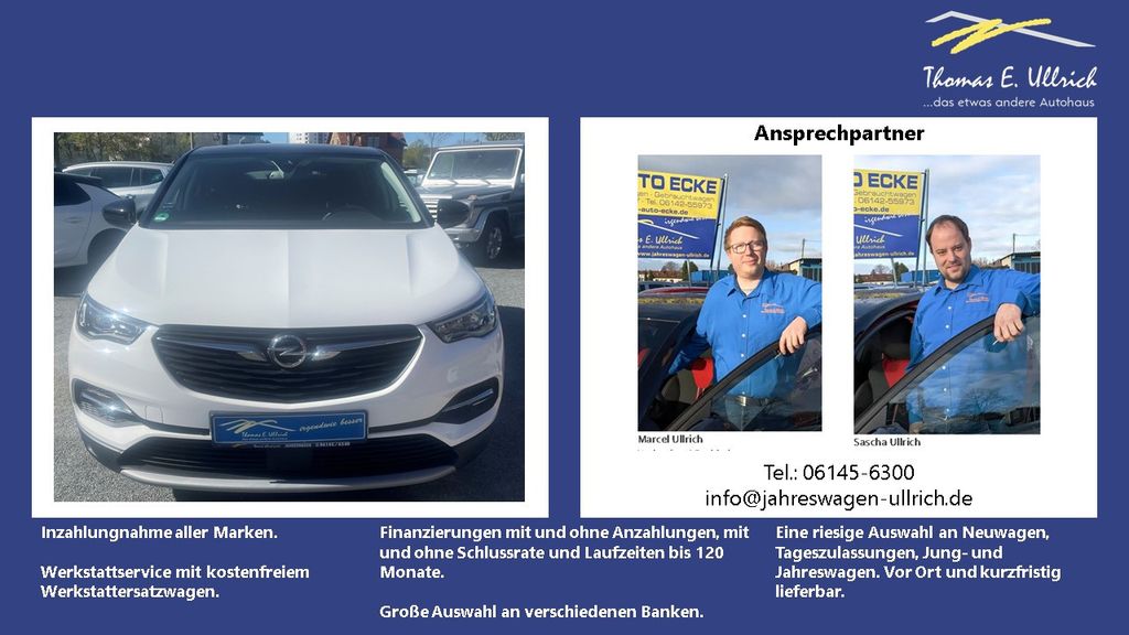 Opel Grandland (X) 55.300 km 16.900 &euro; Rüsselsheim 65428