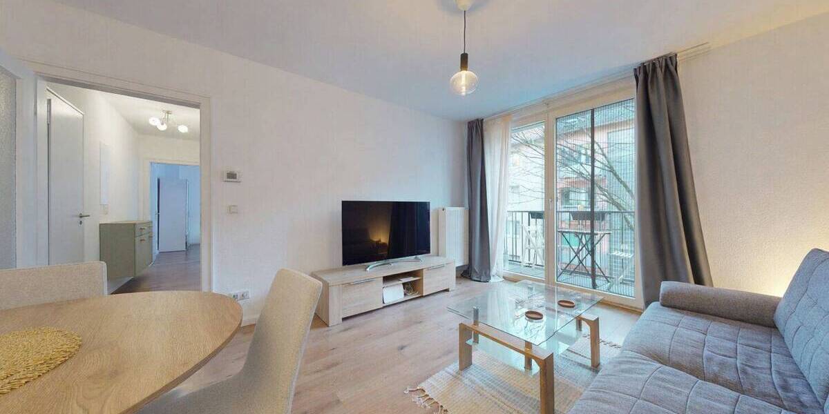 Etagenwohnung Frankfurt am Main Ostend - 2 Zimmer, 48 m&sup2;, 330.000&euro; | Angebot:26376399