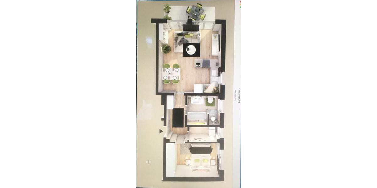 Terrassenwohnung Usingen - 2 Zimmer, 70 m&sup2;, 329.000&euro; | Angebot:24960978