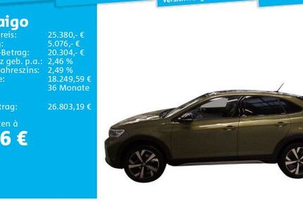 VW Taigo 11.150 km 25.380 &euro; Frankfurt 60326