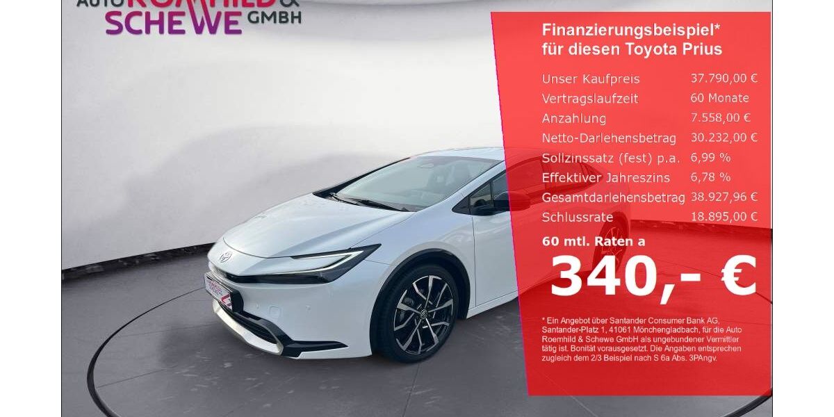 Toyota Prius 9.250 km 38.590 &euro; Dieburg 64807