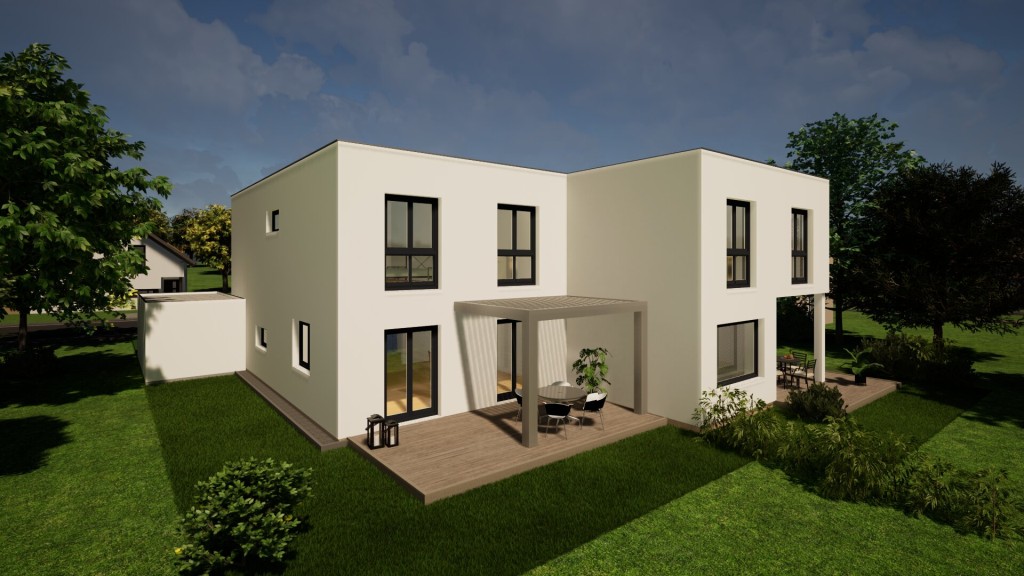 *Grundstückshälfte*Baupartner gesucht für DHH in Marxheim*Familie sucht freundliche Nachbarn* - Doppelhaushälfte Hofheim | Angebot:24094305