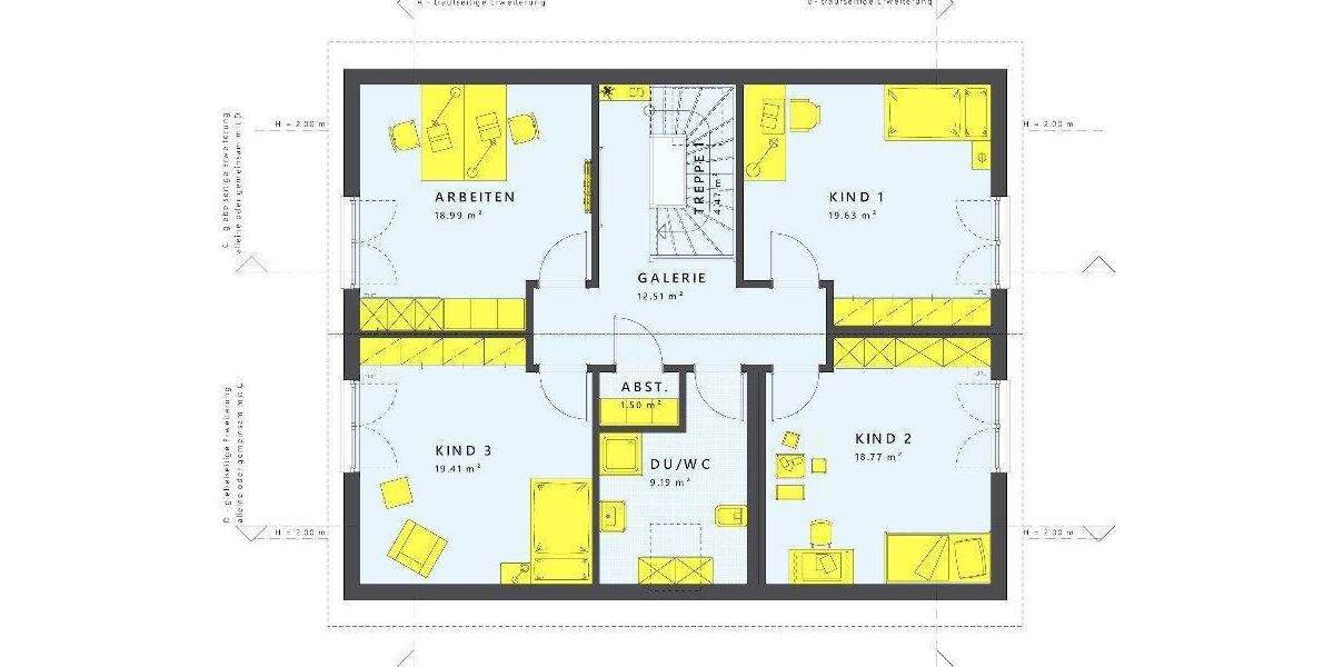 Einfamilienhaus Frankfurt am Main Nied - 6 Zimmer, 210 m&sup2;, 1.034.724&euro; | Angebot:25737454