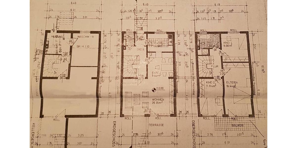 Feldrandlage Reihenhaus in Dietzenbach zu vermieten 6 zimmer