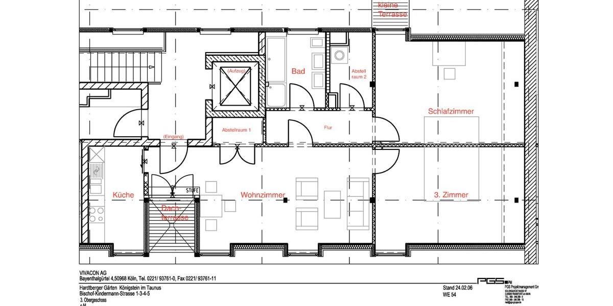 Dachgeschoßwohnung Königstein im Taunus - 3 Zimmer, 85 m&sup2;, 429.000&euro; | Angebot:26617646