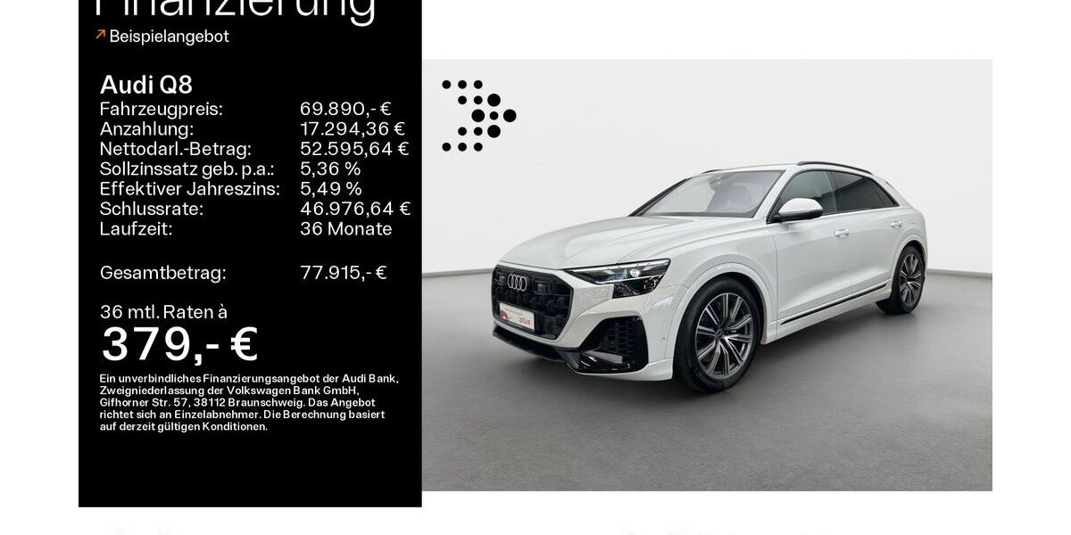 Audi Q8 37.140 km 68.980 &euro; Hofheim 65719