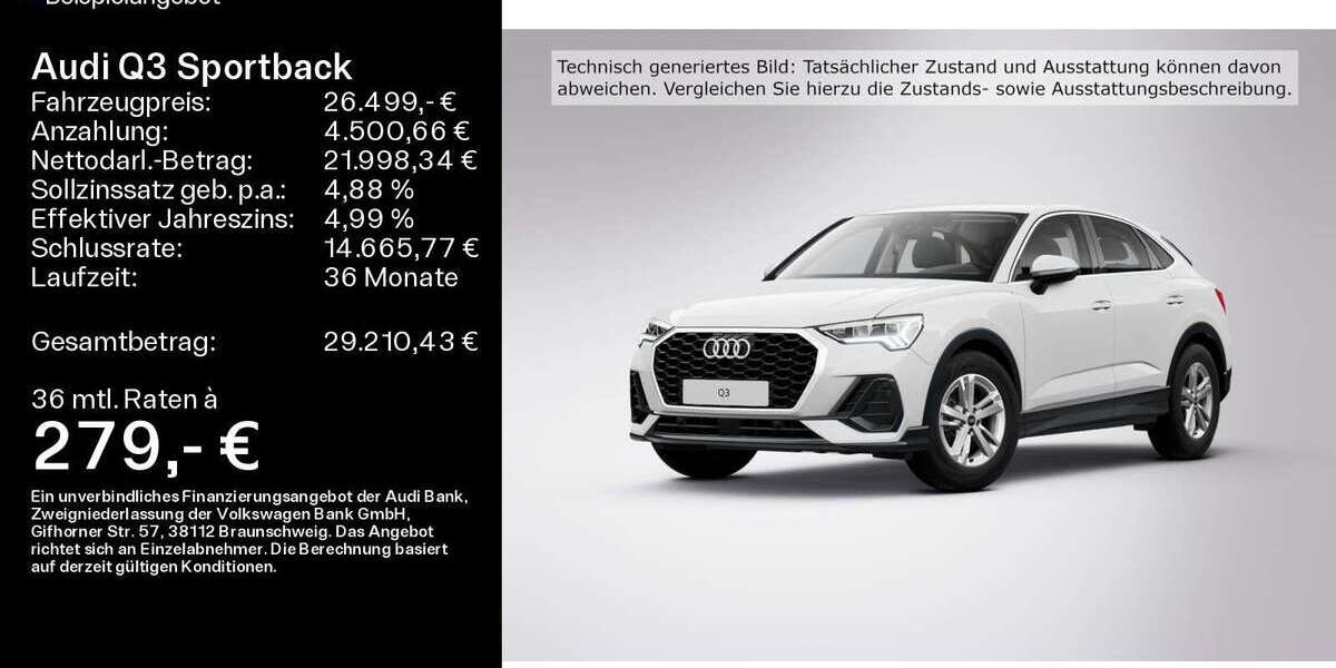 Audi Q3 112.969 km 26.499 &euro; Hofheim 65719