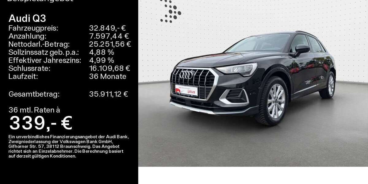 Audi Q3 48.600 km 32.849 € Hanau 63452