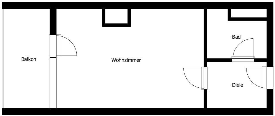 F-Sachsenhausen: Spektakulärer Weitblick! Schönes 1-Zimmer-Appartment in sehr guter Lage! - Etagenwohnung Frankfurt am Main Sachsenhausen Süd | Angebot:26560653