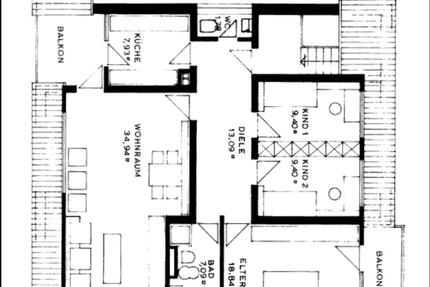 Wohnung Darmstadt Bessungen - 4 Zimmer, 110 m&sup2;, 1.690&euro; | Angebot:25684858