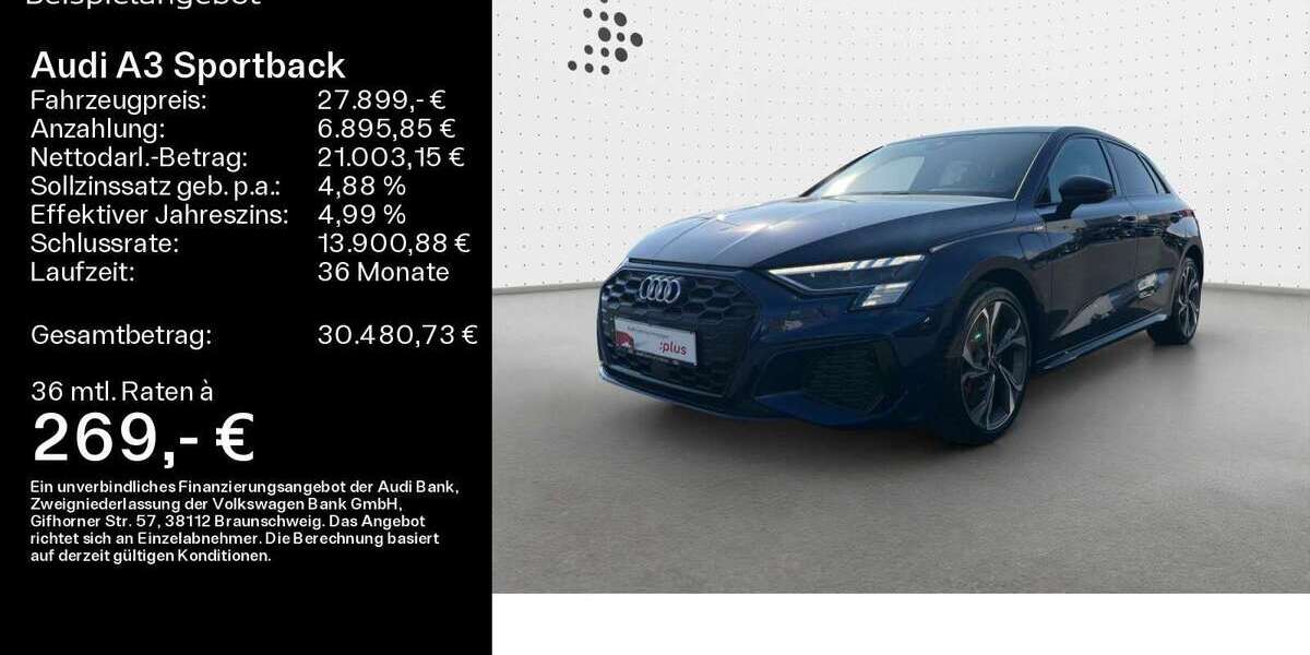 Audi A3 70.500 km 27.899 &euro; Hanau 63452