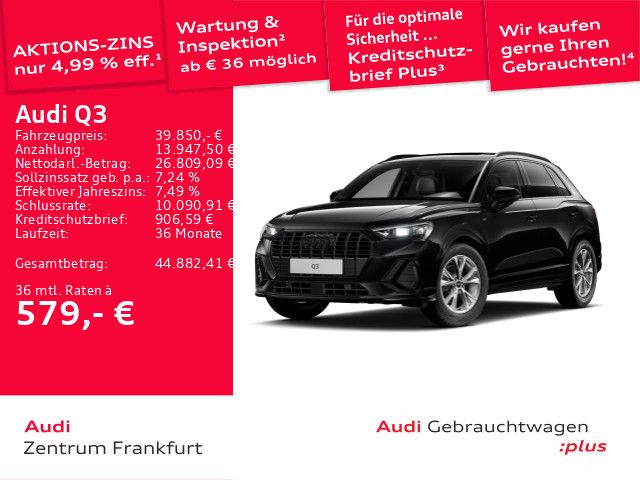 Audi Q3 28.551 km 39.850 &euro; Frankfurt am Main 60314