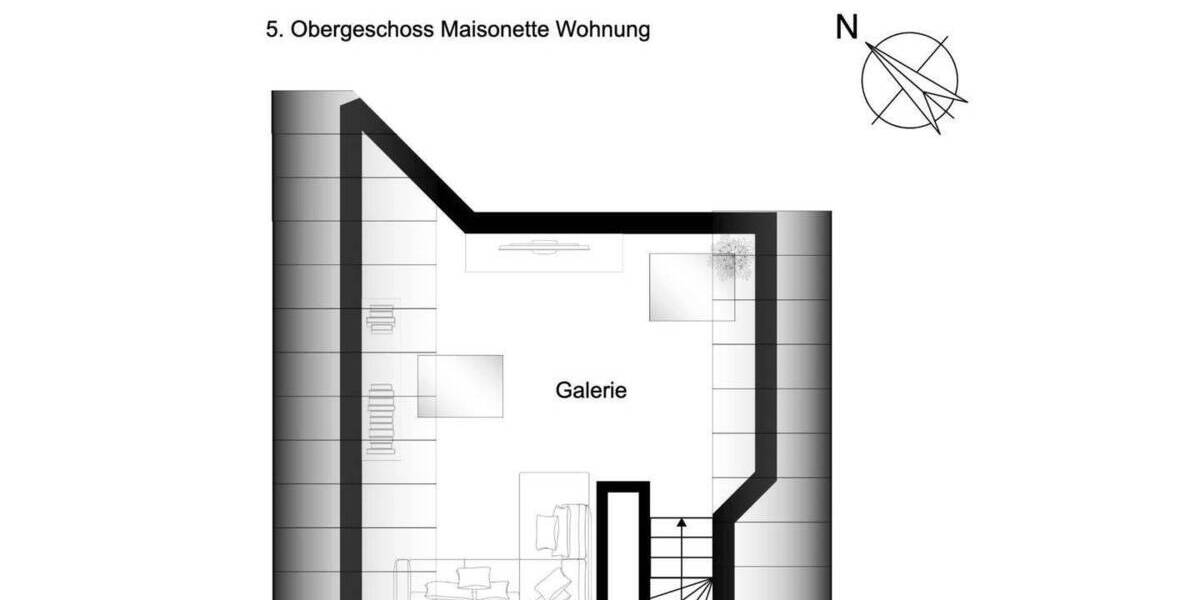 Etagenwohnung Frankfurt am Main Nied - 3 Zimmer, 76 m&sup2;, 385.000&euro; | Angebot:25738457