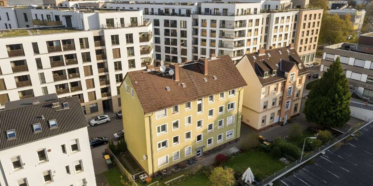 Stadtleben im Gallus: Helle 3-Zimmer-Wohnung mit Komfort - Etagenwohnung Frankfurt am Main Gallus | Angebot:23712547