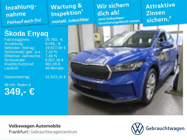 Skoda Enyaq 16.491 km 26.450 &euro; Frankfurt 60326