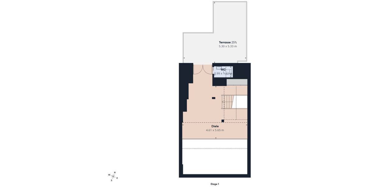 Etagenwohnung Frankfurt am Main / Gutleutviertel Gallus - 3 Zimmer, 126 m&sup2;, 799.000&euro; | Angebot:26359345
