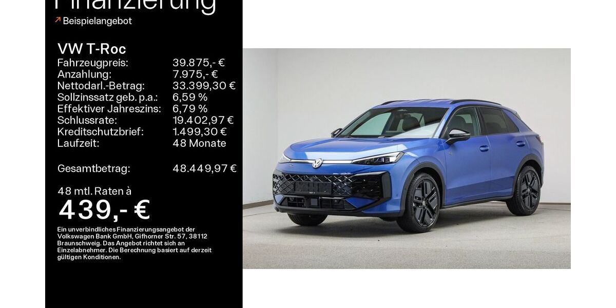 VW T-Roc 2.900 km 39.875 € Mühlheim 63165