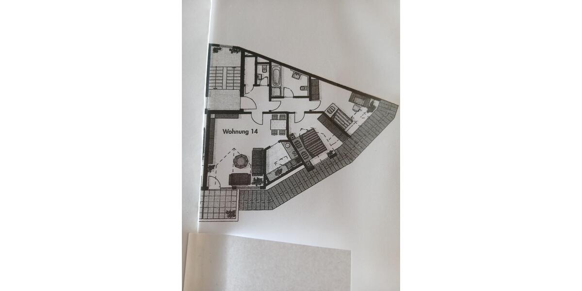 Dachgeschoßwohnung Niedernhausen - 3 Zimmer, 80 m&sup2;, 1.100&euro; | Angebot:25407890