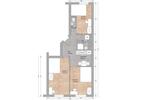 Etagenwohnung Frankfurt am Main Sachsenhausen Süd - 1 Zimmer, 50 m&sup2;, 655&euro; | Angebot:26425338