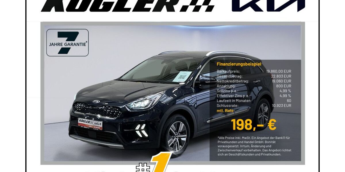 Kia Niro 90.820 km 19.860 &euro; Rosbach | Frankfurt Nord 61191