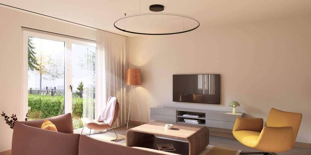 Etagenwohnung Offenbach am Main Bürgel - 2 Zimmer, 46 m&sup2;, 264.960&euro; | Angebot:26908461