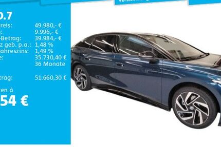 VW ID.7 31.337 km 49.980 € Frankfurt 60326