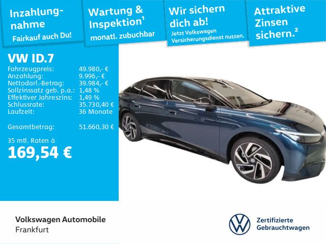 VW ID.7 31.337 km 49.980 &euro; Frankfurt 60326