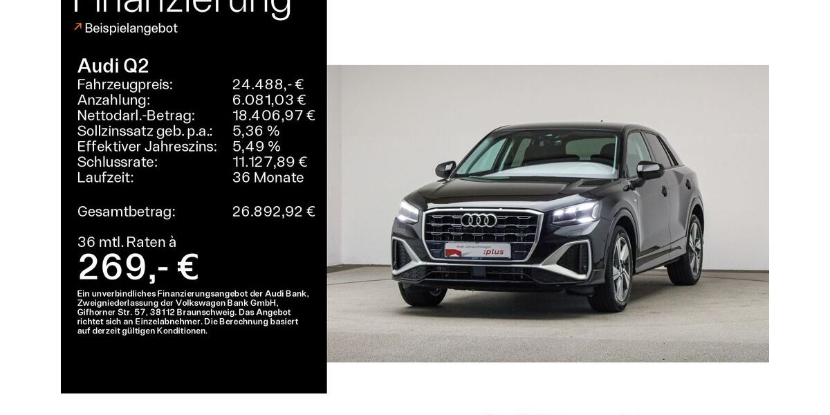 Audi Q2 85.500 km 22.888 &euro; Mühlheim 63165