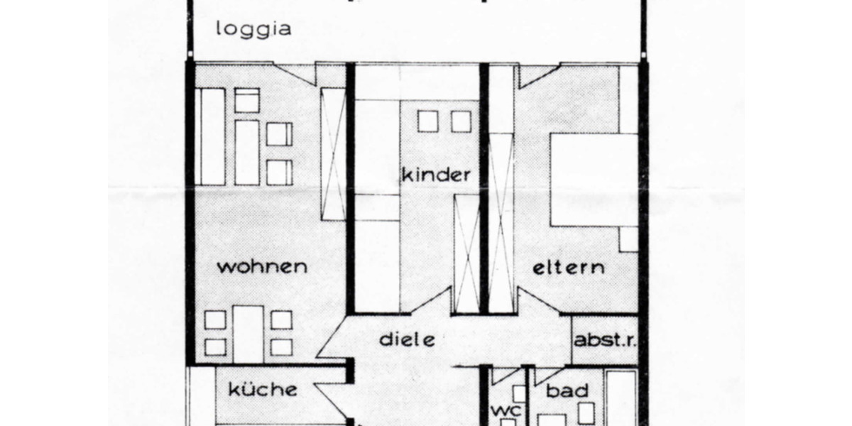 Helle 3 Zimmer Wohnung mit Balkon, EBK & S-Bahn nahe in Frankfurt 3 zimmer