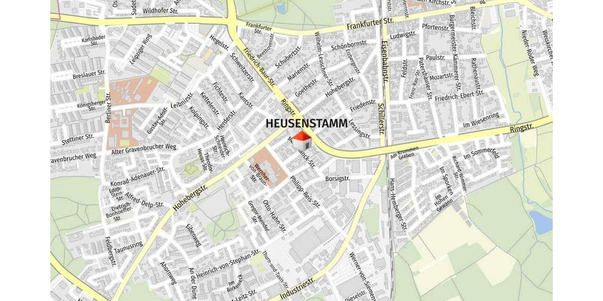 Heusenstamm: Gepflegte 3-Zimmerwohnung mit Garage 3 zimmer