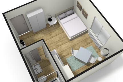 Wohnung Frankfurt Innenstadt 3 - 1 Zimmer, 25 m&sup2;, 699&euro; | Angebot:26549578