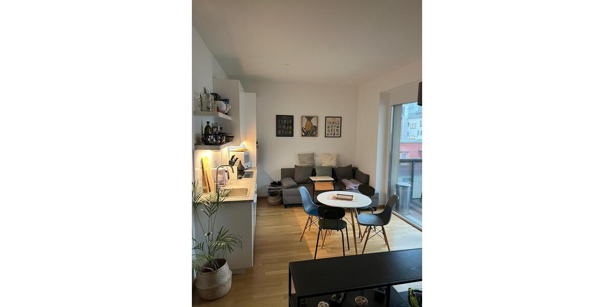 Etagenwohnung Frankfurt am Main Innenstadt 1 - 1.5 Zimmer, 40 m&sup2;, 1.220&euro; | Angebot:25640905