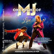 One Night of MJ - The Tribute to The King of Pop! 08.11.2026 Messegelände Frankfurt (Oder)