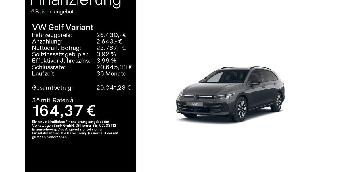 VW Golf 25.703 km 26.430 &euro; Eschborn 65760